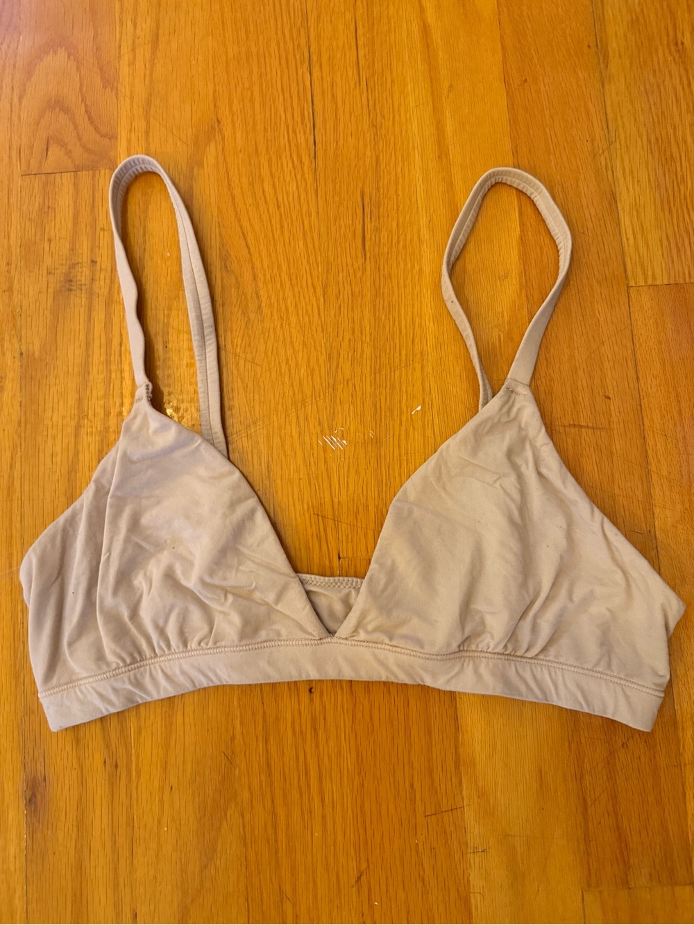 SKIMS Lightweight Nude Triangle Bralette